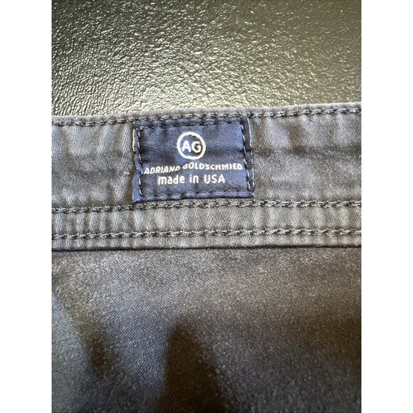AG Adriano Goldschmied Pants Men 36x34 Grey The Protege Straight USA 30" Inseam - Picture 8 of 13